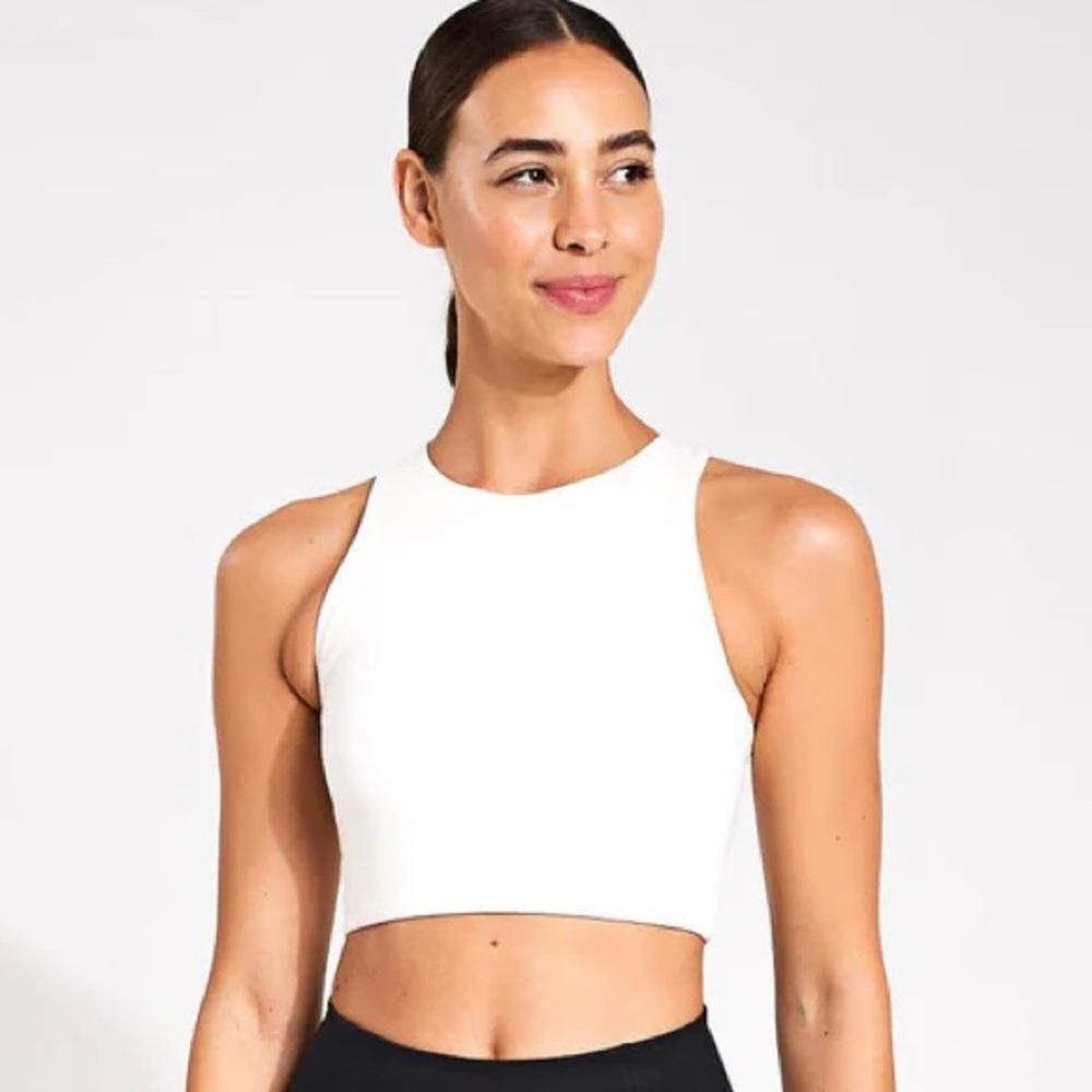 EUC girlfriend collective Ivory Dylan Tank Bra